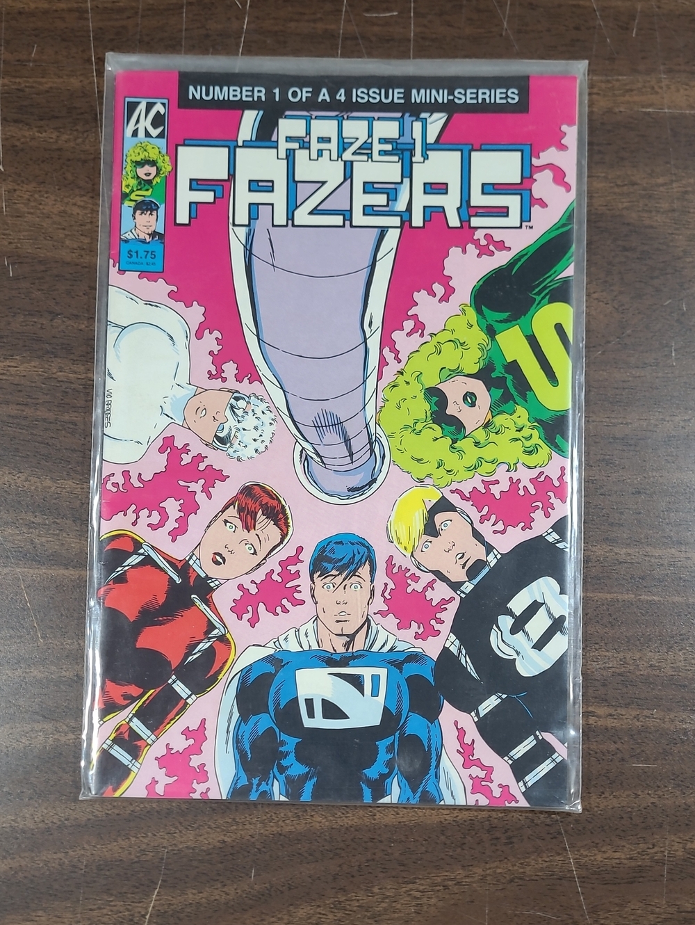 Faze 1 Fazers Comic Book #1 of 4 Bagged